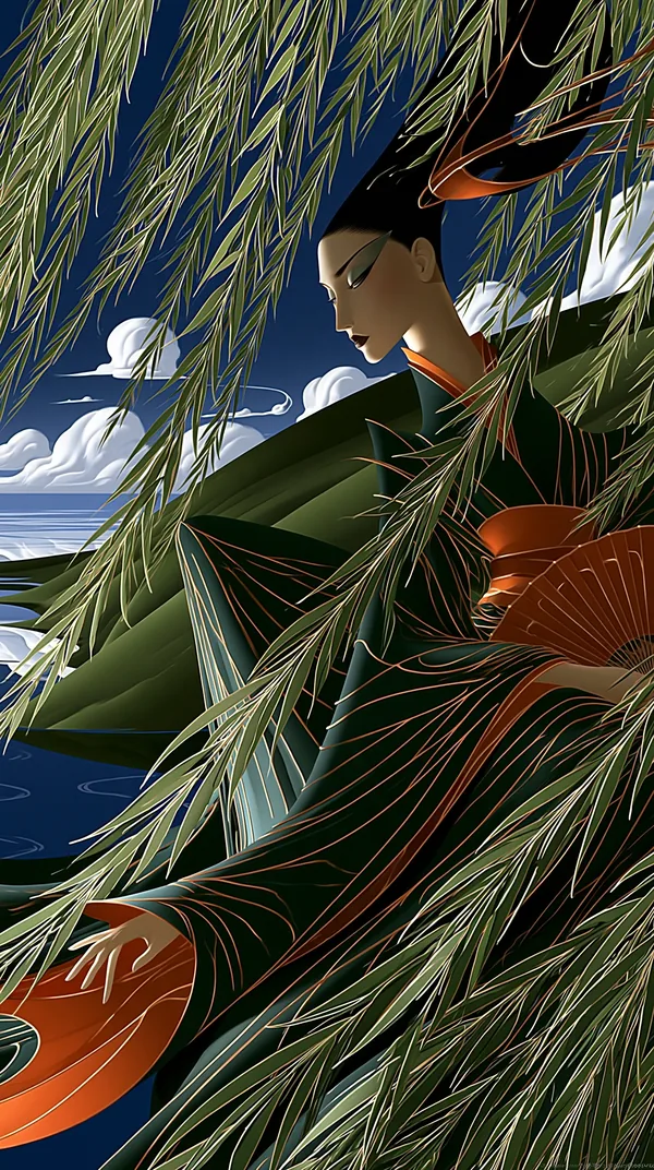 清明 Pure Brightness — I Ching Oracle card artwork
